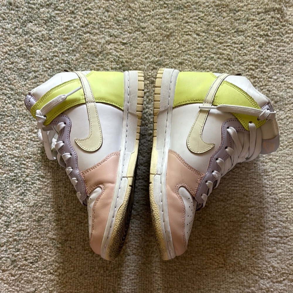 Colorful High-Top Sneakers